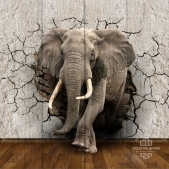 Картина на досках   — Слон