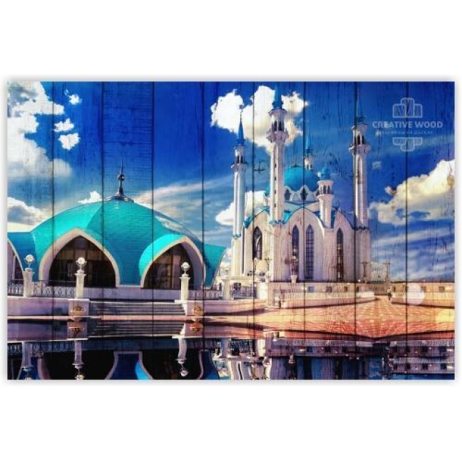 Картина на досках Казань