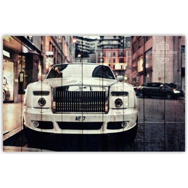 Картины на досках AUTO — Роллс ройс
